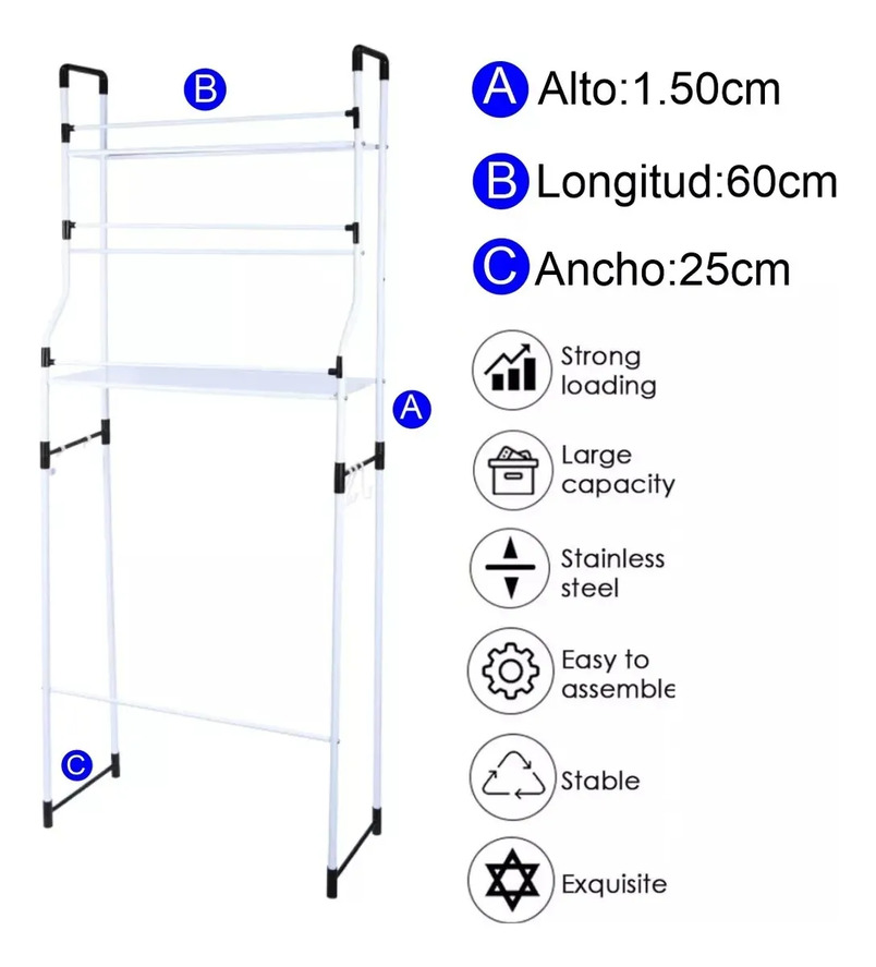 Miniatura 3 de Estante Lavadora